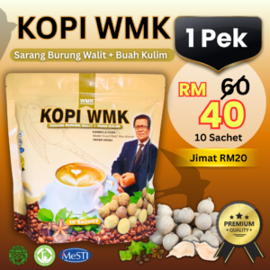 1 Pek Kopi WMK (10 Sachet)